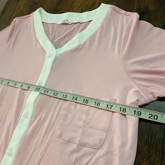 Ekouaer Nursing Sleepshirt Women Button-Front Nightshirt - Picture 14 of 15